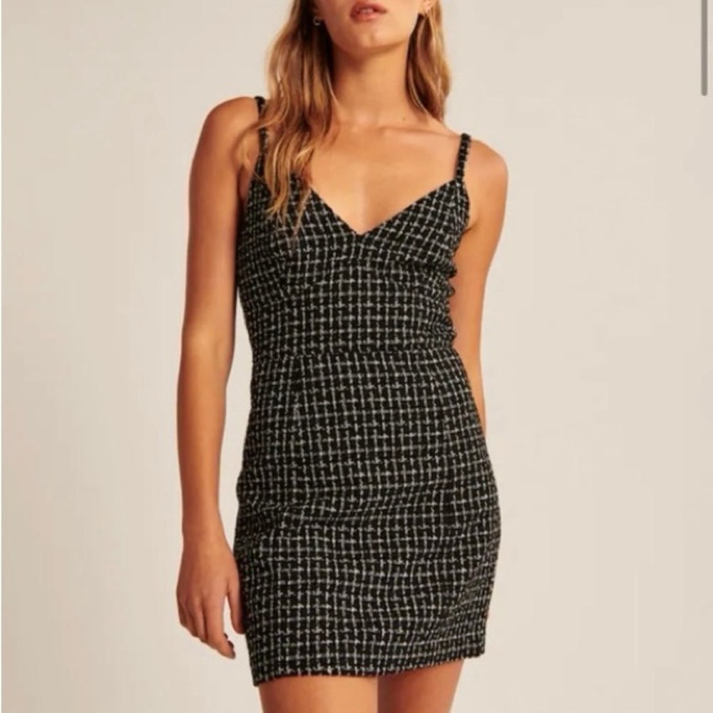 tweed dress